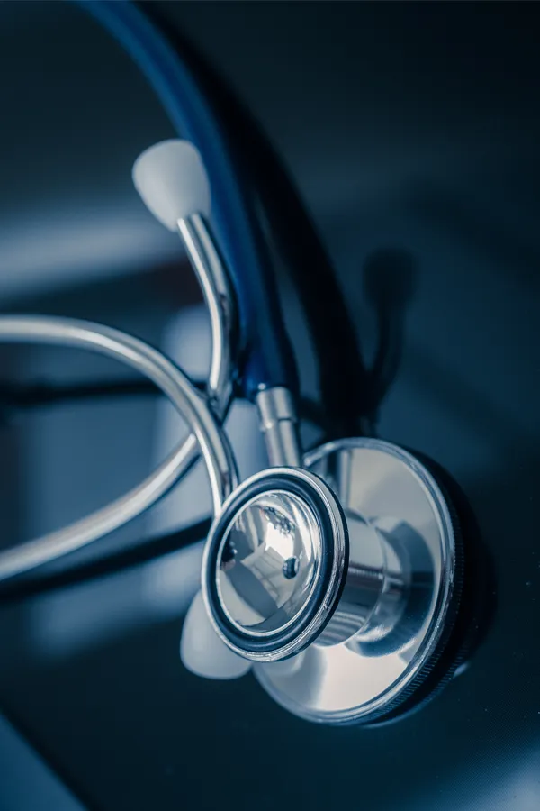 Concierge-EMS-Services-Treatment A stethoscope. Get concierge EMS services from Nonkulie Dladla, M.D. in Manhattan.