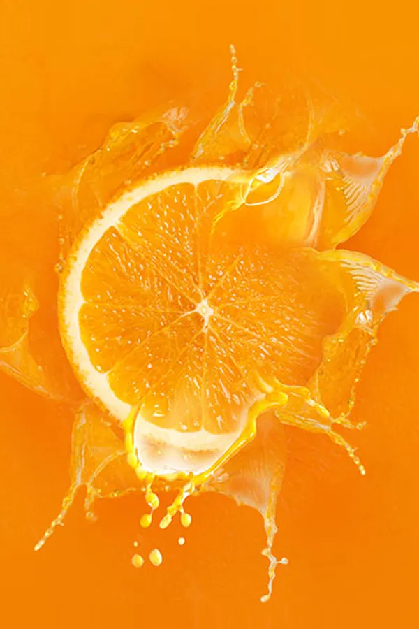 High-Dose-Vitamin-C-Treatment An orange slice dropped into orange juice. Get High Dose Vitaman C IV treatment from Nonkulie Dladla, M.D. in Manhattan.